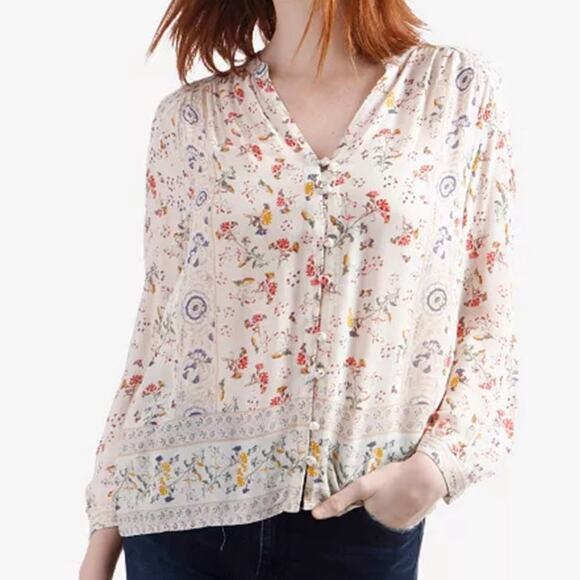 Lucky Brand Tops - Lucky Brand Boho Blouse size XS